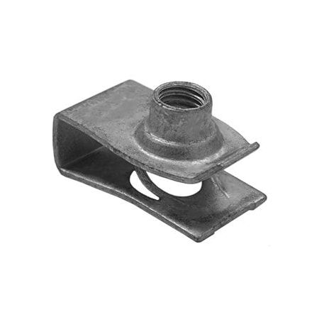 Auveco EXTRUDED U NUT M6-1.0 SCREW SIZE5, 25PK 12666